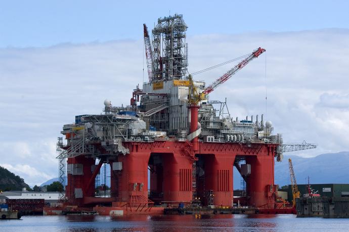 Aker Spitsbergen Offshore Rig