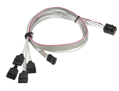 Supermicro MiniSAS HD to 4x SATA 50/50cm Cable