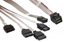 Supermicro MiniSAS HD to 4x SATA 50/50cm Cable