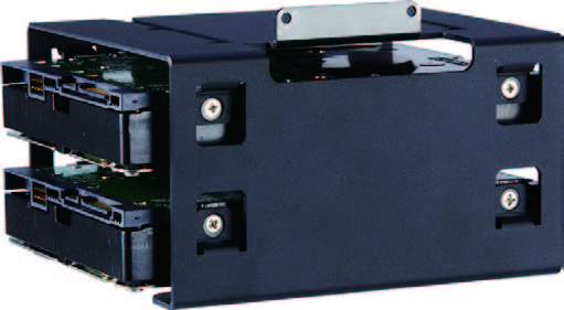 Areca CD2I Internal Mounting Caddy for the Mac Pro with disks