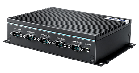 J3455, w/ 2xLAN, 1xVGA, 1xHDMI, 6xCOM - Back Right