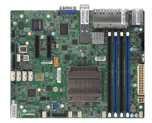 A2SDV-8C-LN10PF,Embedded Denverton Flex ATX,8 Core,8x1Gb