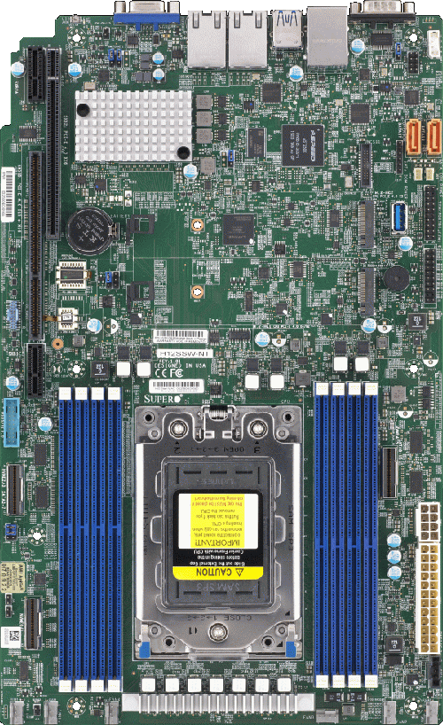 H12 AMD UP platform with EPYC SP3 RomeCPU,SoC,8DIMM DDR4