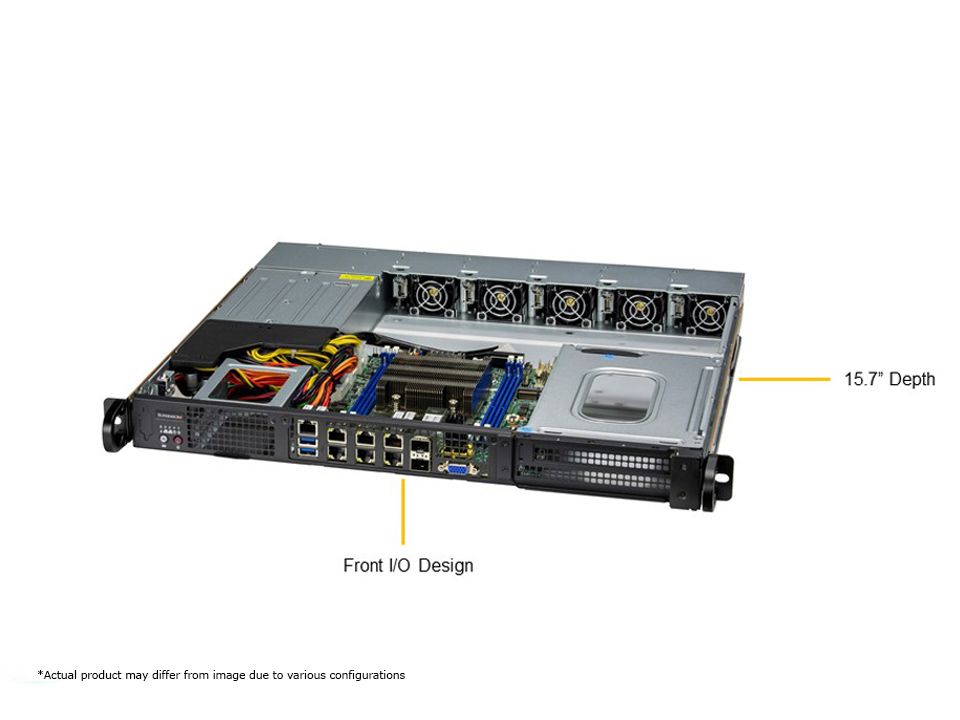 X12SDV-8C-SPT8F + CSE-515M-R000NP2