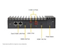 Fanless CSE-E101-03 + X12STN-L-WOHS