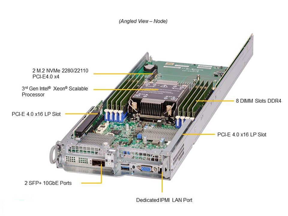 X12SPT-PT, CSV-217HQ+ BPN-ADP-6SATA3P, DC 2000W PSU,RoH