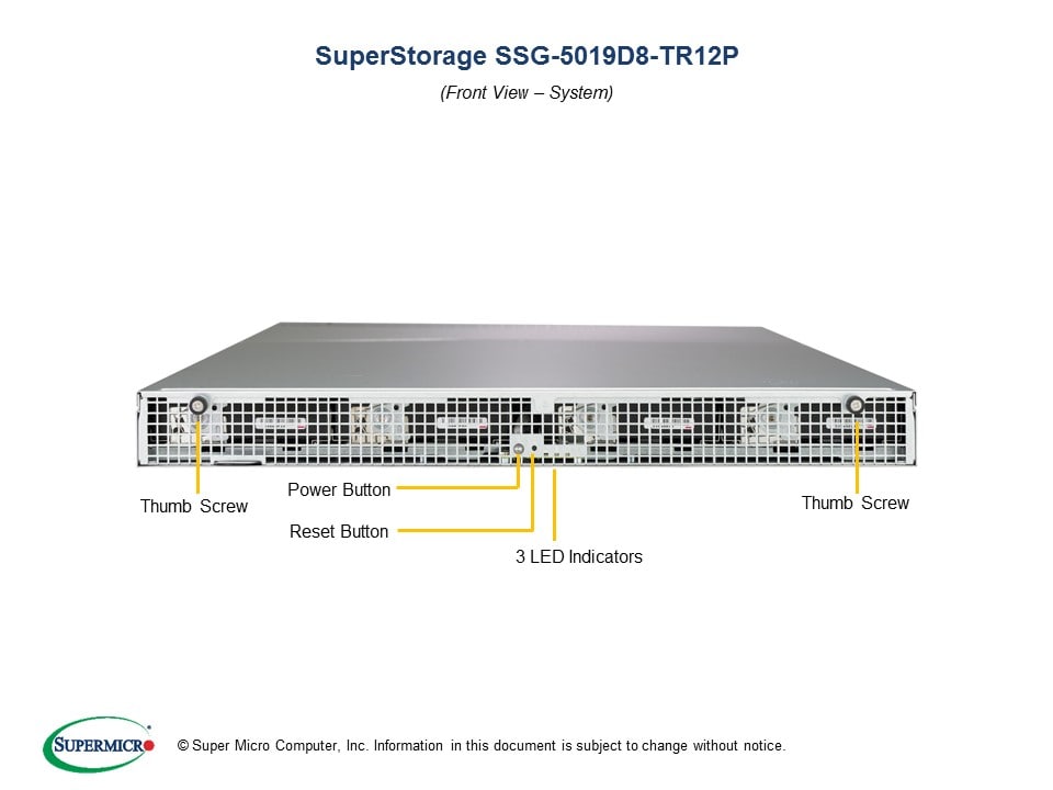 1U 3.5"x12 ServerMBD-X11SDV-8C-TP8F,801LTS-R407CP,HF,RoHS