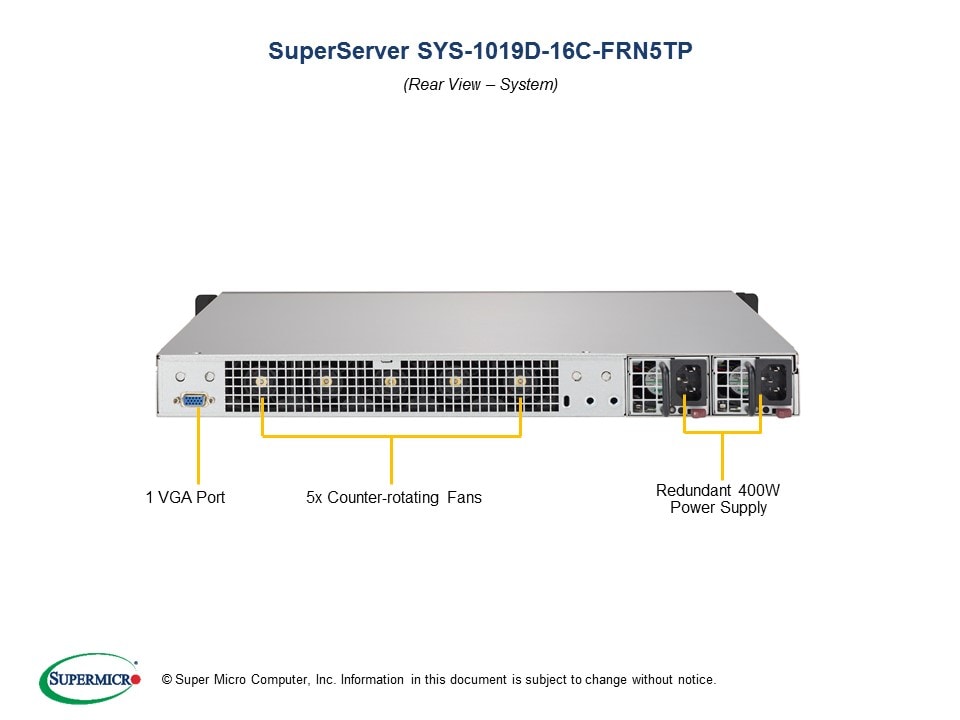 CSE-103-R407B + MBD-X11SDS-16C + AOM-SMF-TP4F-P