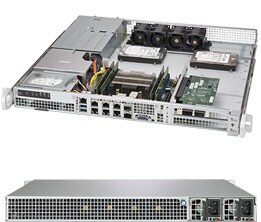 8C Skylake D Front I/O, X11SDV-TP8F, 515-R407