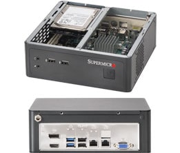 Embedded ATOM Mini ITX BOX PC with X9SCAA Motherboard