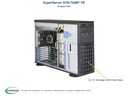 X11DPI-N-P, CSE-745BTS-R1K28BP2,  4U Tower Mainstream Server