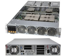 2U 4-GPU H12 SXM4 GPU System, MBD-H12DSG-Q-CPU6, RoHS