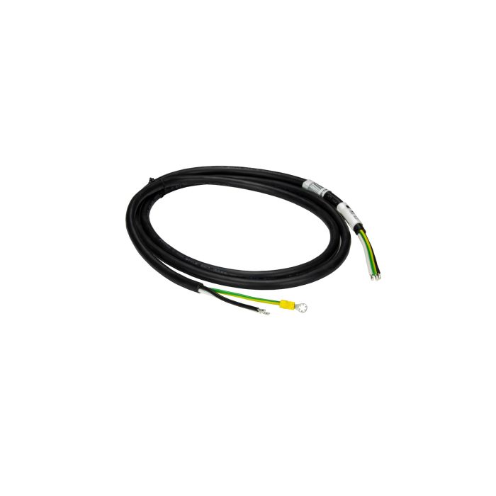 48VDC input power cable, 2M, 12AWG, 3 wires, RoHS/REACH,RoHS