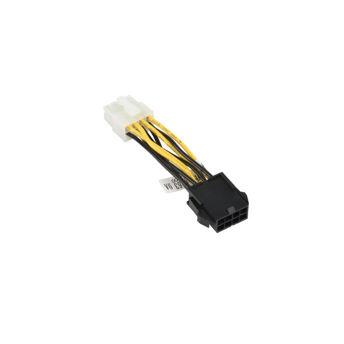 PCIe 8 Pin Male(black) to CPU 8 Pin Female(White) Power Adap