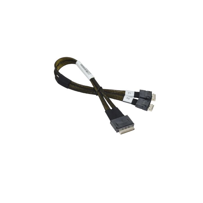 Oculink-8 lanes to 2x Oculink 4 lanes Pascal Cable 30cm 34AW