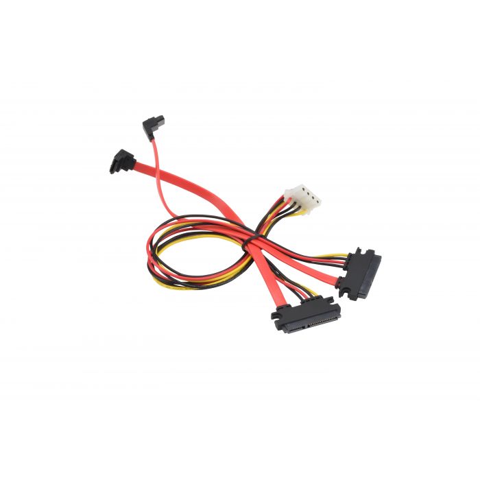 2 SAS-2 SATA 18.5 CM/2 PWR,INT,31 CM,22AWG PWR,RoHS