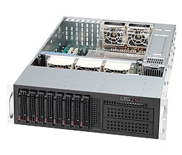 Black 3U 835 chassis w/ Redundant SQ 920W PWS,RoHS