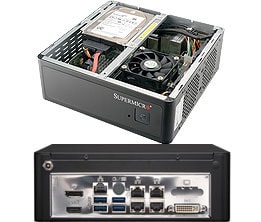 Embedded Mini-ITX Chassis w/ Dual SYS Fan, 1x 2.5HDD BKT