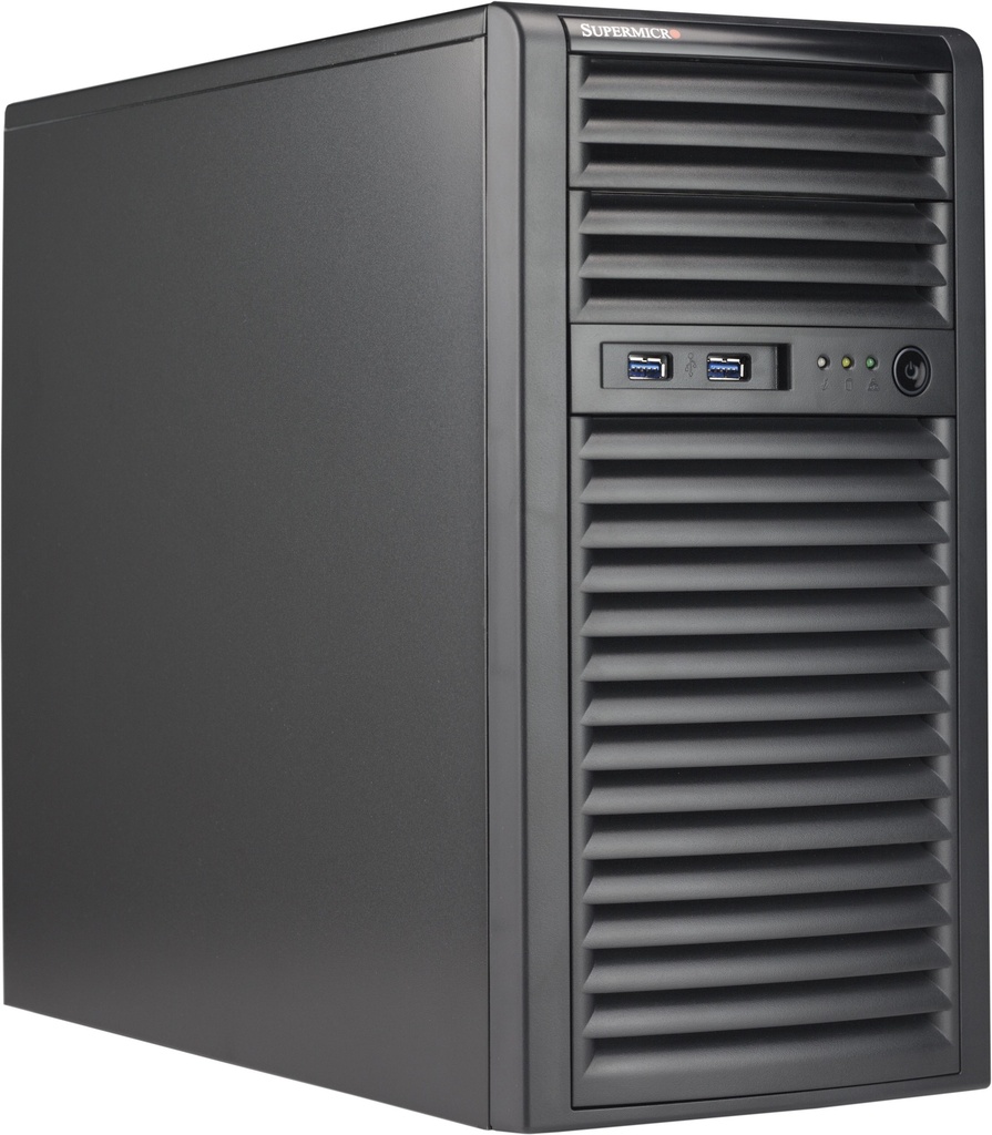 SC731 Mini-Tower Server Chassis with 400W Power Supply