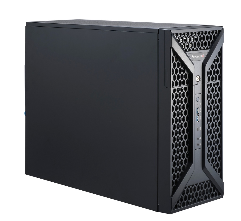 Black SC735D4 Desktop Chassis W 668W, HF,RoHS