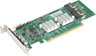 4-Port Retimer, x16 PCIe Gen 4,RoHS