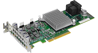 GEN3/SAS3 8 PORT HBA + I2C,HF,RoHS