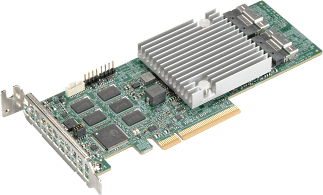 AOC with SAS3916 controller (U3) and 240PD RAID Key(U39)