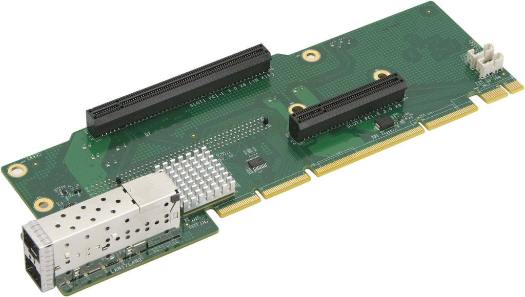 2U Ultra 2-port 10G SFP+, 1x PCI-E 3.0 x8 (internal) 1x PCI-