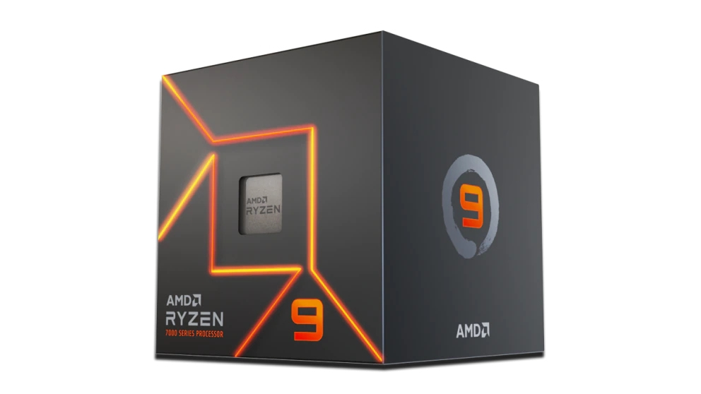 Ryzen 9 7900, AM5(Raphael), 12C/24T 65W, 3.7 - 5.4 GHz