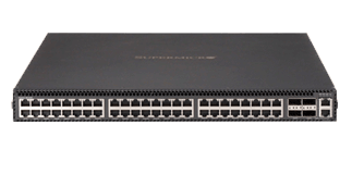 48Port 10GBASE-T Switch-1U Rack W/4Port 40GbE Rev. Air