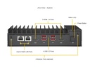 [NR] Fanless PC CSE-E101-05 + A4SAN-L,DC Jack, RoHS