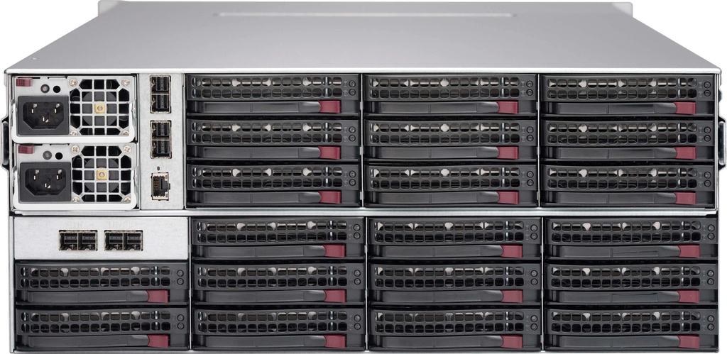 4U SC847 JBODw/SAS3 Dual ExpanderStorageChassis and 1200