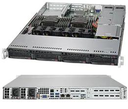 1U SC815 WIO Chassis w/1 PWS +1 dummynew 24 pin PDB),HF,R