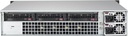 Black 2U SC823M SAS3 LP Chassis w/ Redundant 800W, RoHS