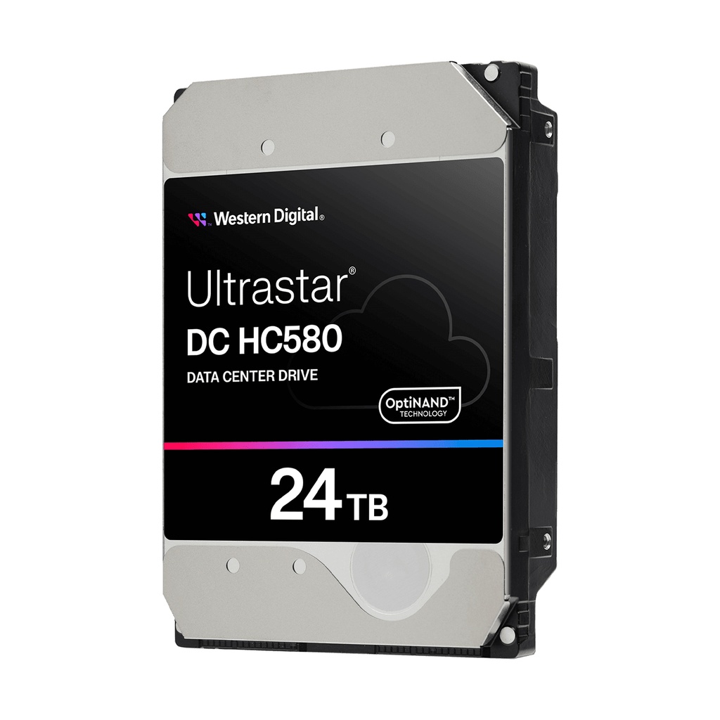 WD 3.5" 24TB SAS 12Gb/s 7.2kRPM 512M 0F62802 512e SE P3