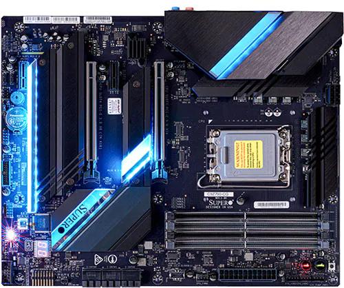 ATX, LGA1700, 4 DDR5 128GB, 2 PCI-E 5.0 x16 Slots (16/NA