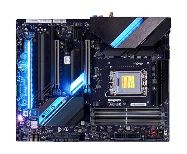 ATX, LGA1700, 4 DDR5 128GB, 2 PCI-E 5.0 x16 Slots (16/NA