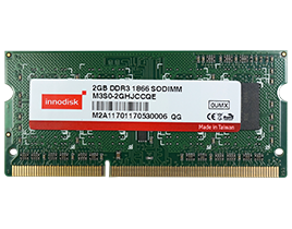 4GB DDR3-1600 1.35V 1Rx8 SODIMM