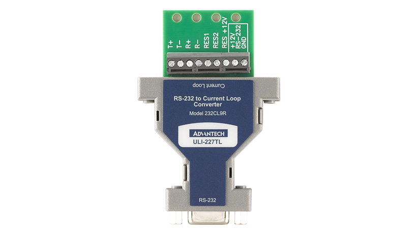ULI-227TL RS-232 (DB9 F) to CL (TB) CNVTR