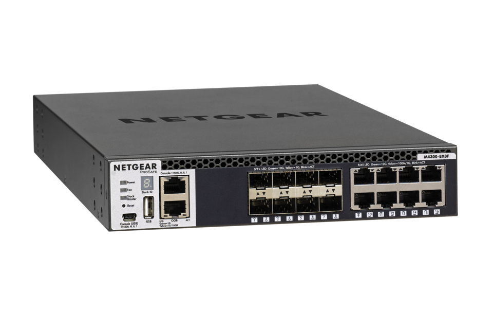 Netgear M4300-8X8F