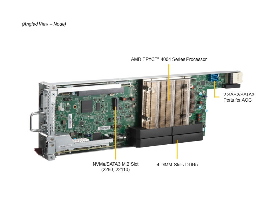 H13SRD-F, MCP-220-93810-0N for RMA/Spare single node