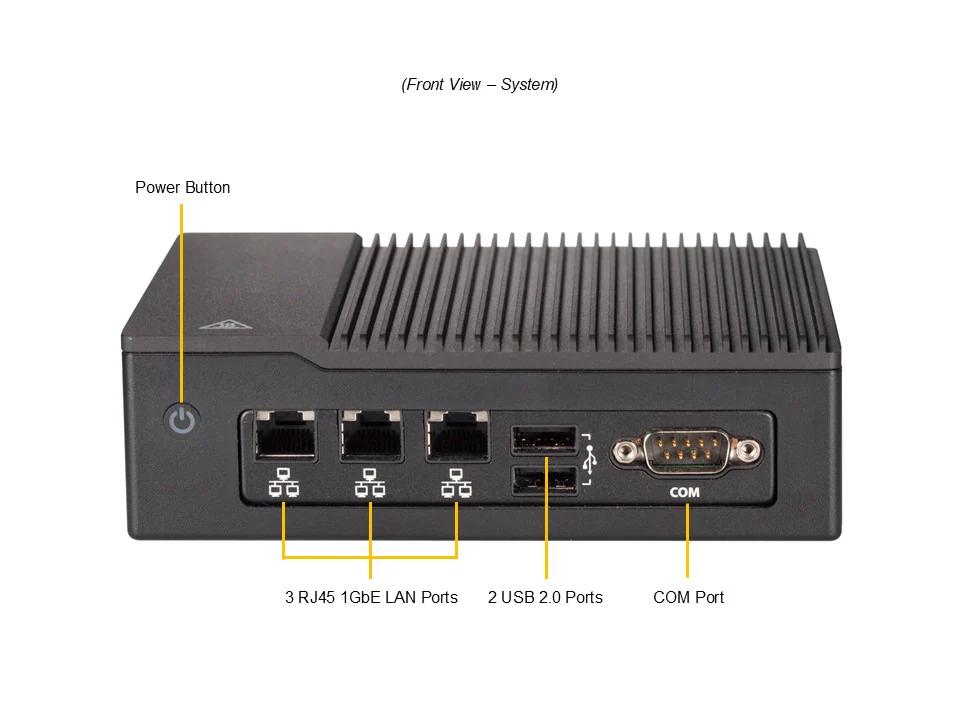 [NR]A4SAP-H (Intel N97), CSE-E50, 5xLAN, RoHS