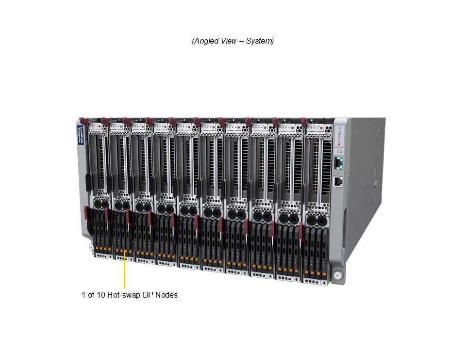 [NR]6U/10Node SuperBlade UP GNR/SRF-AP with 4E3.S