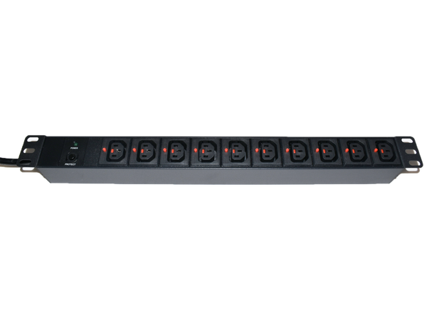 LinkIT 19" Power Strip 10xC13 lockable 2m