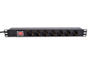 LinkIT 19" Strømskinne 7xCEE 7/4 2m