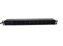 LinkIT 19" Strømskinne 10xC13 2m