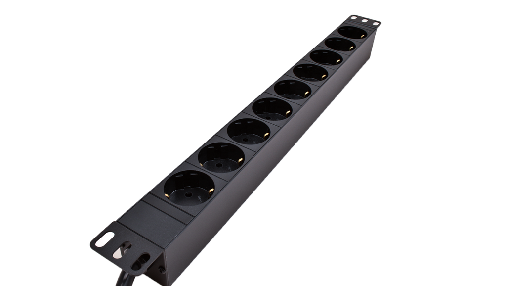 LinkIT 19" Strømskinne 9xCEE 7/4 5m