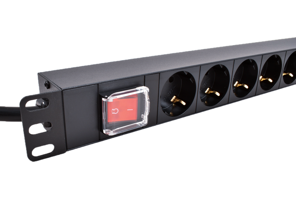LinkIT 19" Strømskinne 8xCEE 7/4 3m