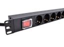 LinkIT 19" Power strip 8xCEE 7/4 3m