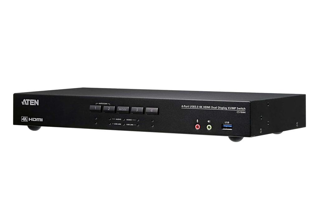 Aten KVM  4-PC 1-Bruker HDMI CS1844